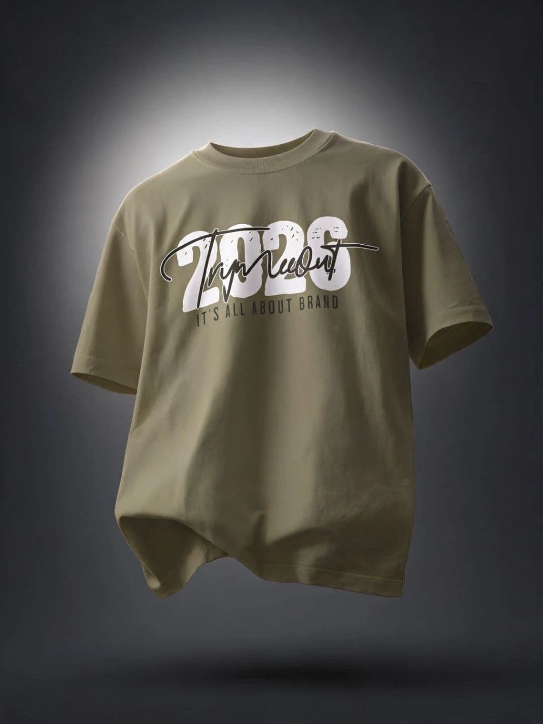 TRYMEEOUT Unisex Typography Printed T-shirt thumbnail 3