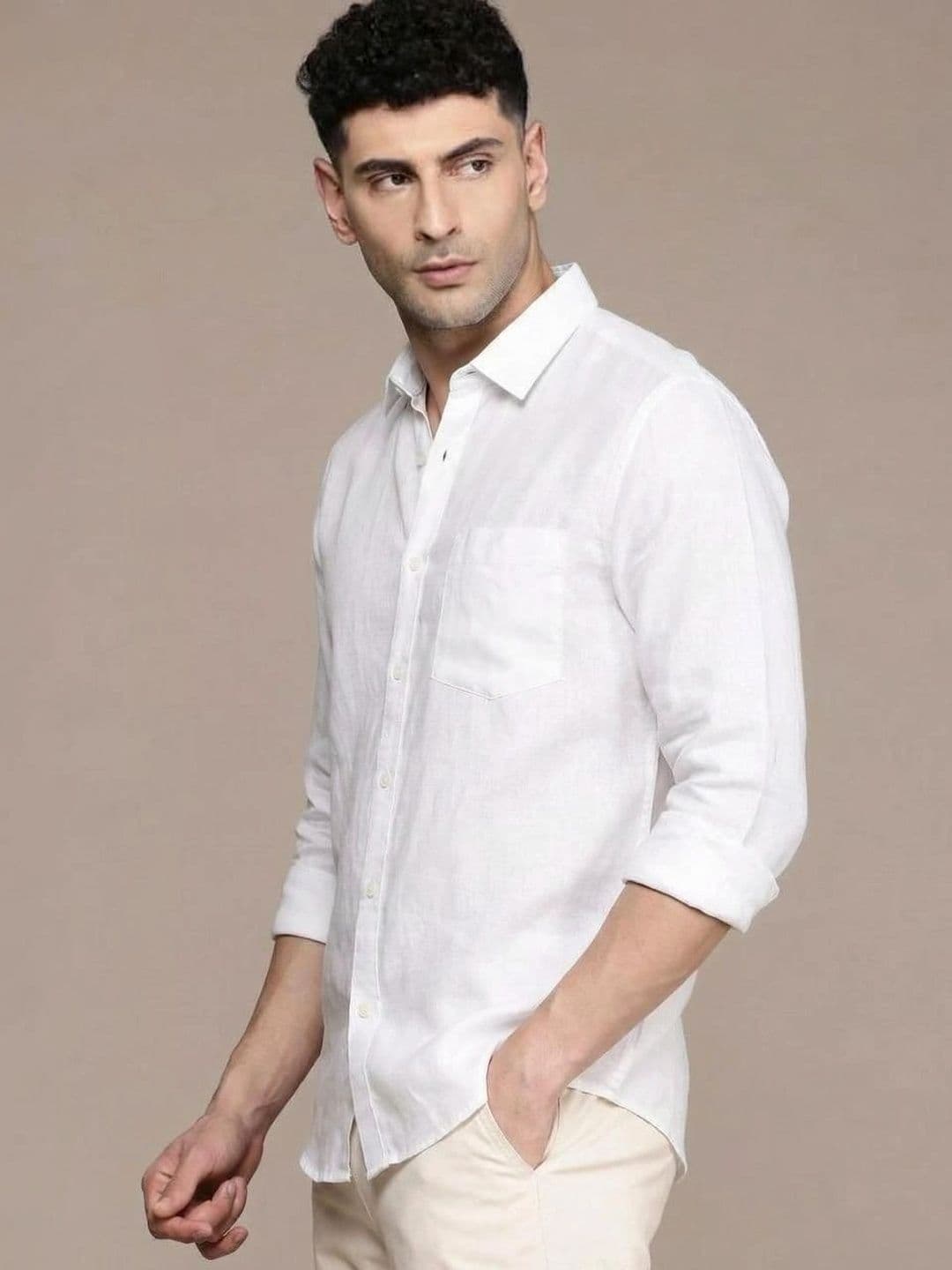 NEW-18 Men Standard Casual Shirt thumbnail 3