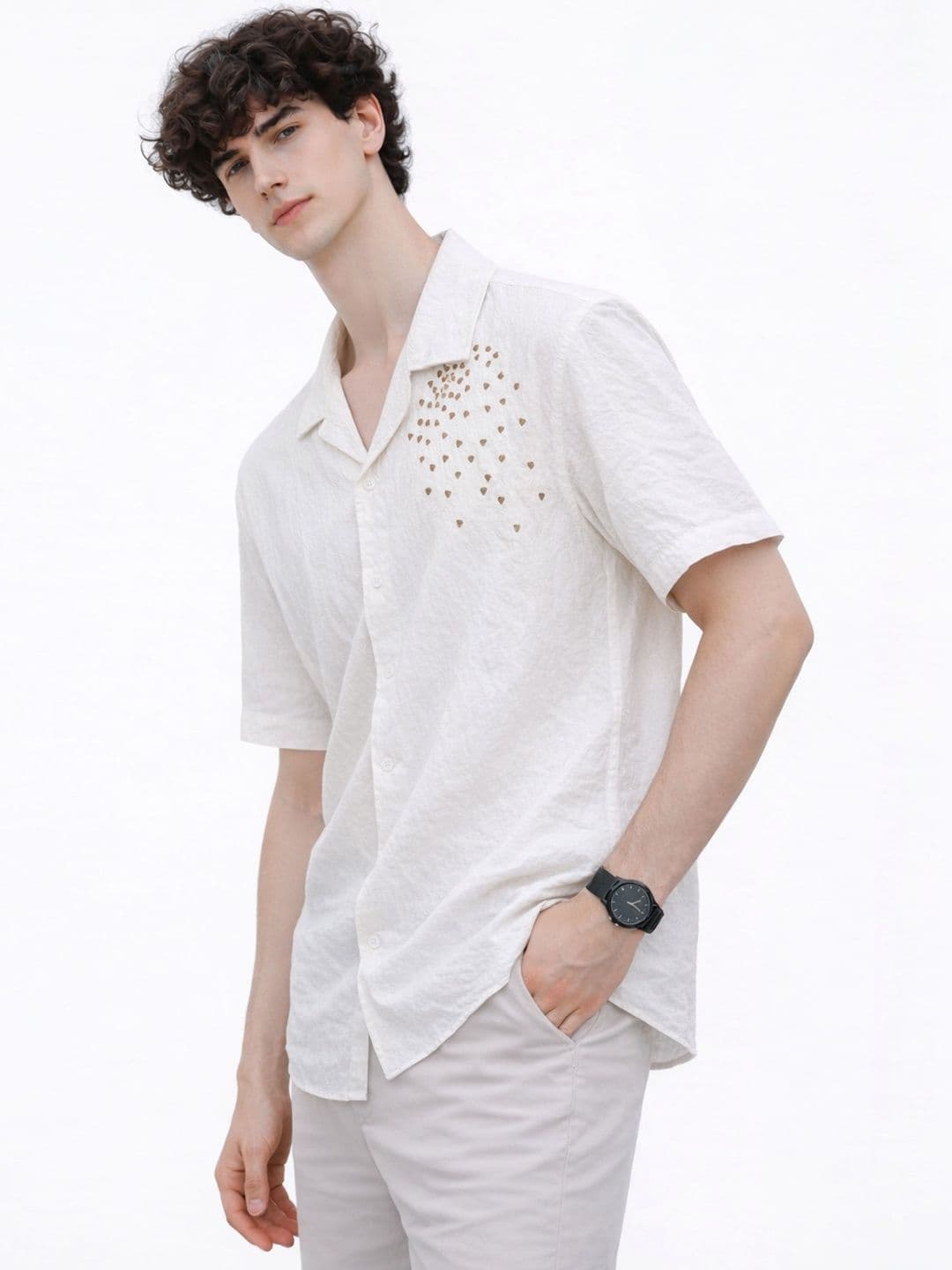 Mast & Harbour Men Relaxed Floral Printed Casual Shirt thumbnail 3