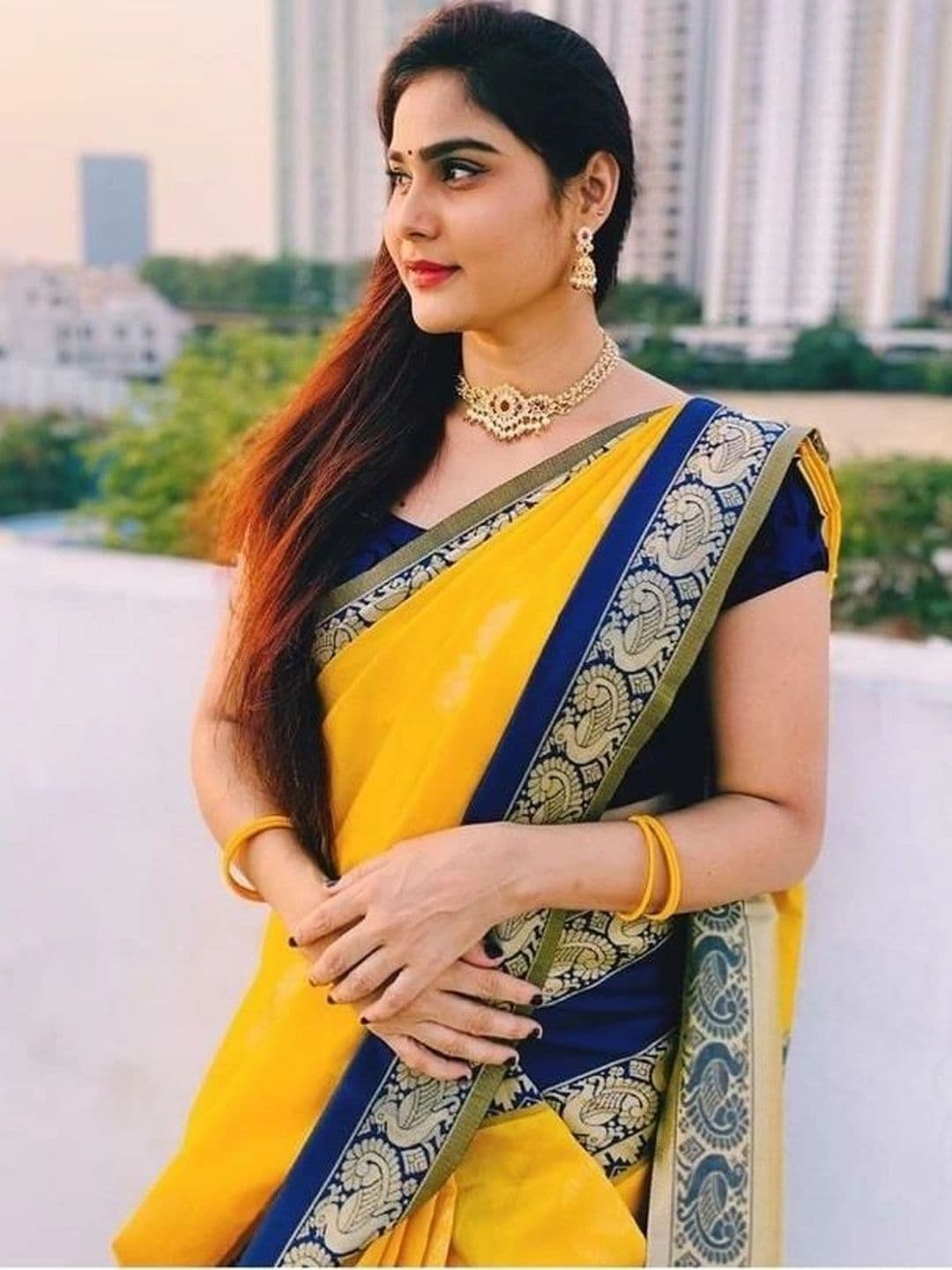 MITAL ENTERPRISE Zari Art Silk Saree thumbnail 3