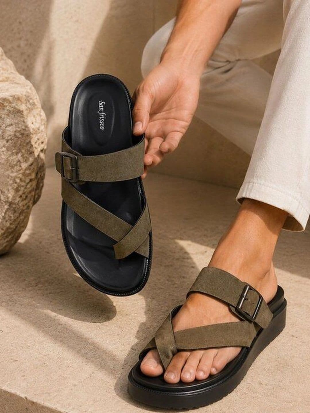San Frissco Men Comfort Sandals - view 1