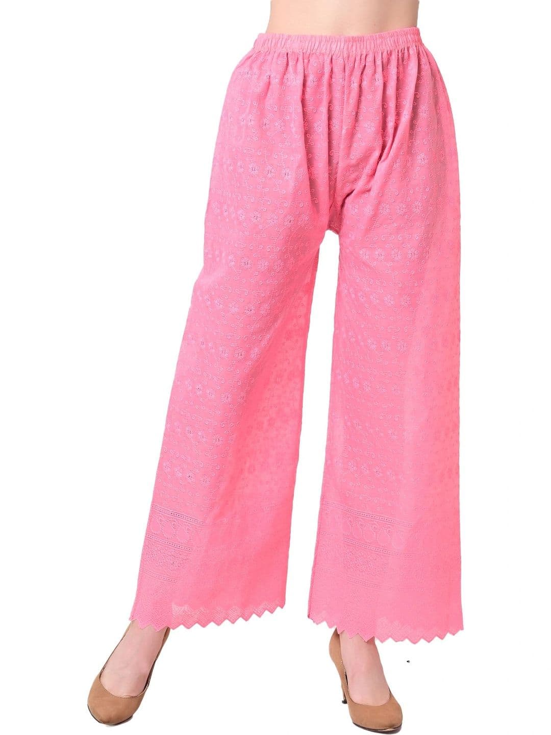 FusFus Women Ethnic Motifs Embroidered Ethnic Palazzos - view 1