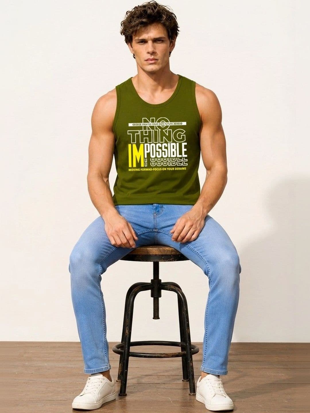 SKY HARBOAR Men Typography 2 Printed T-shirt thumbnail 5