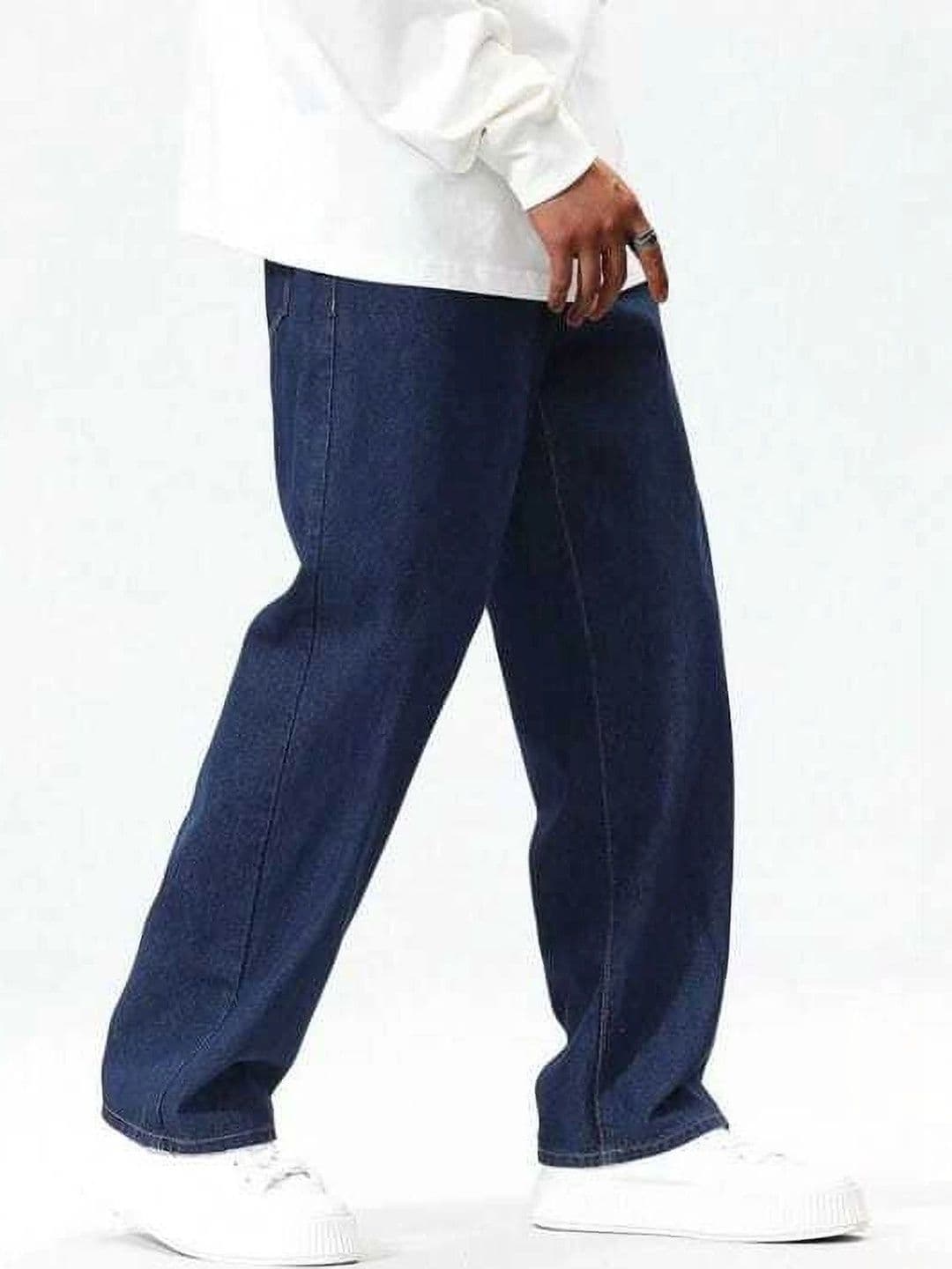 UNIFAV FASHION Men Boyfriend Fit Mid-Rise Jeans thumbnail 2