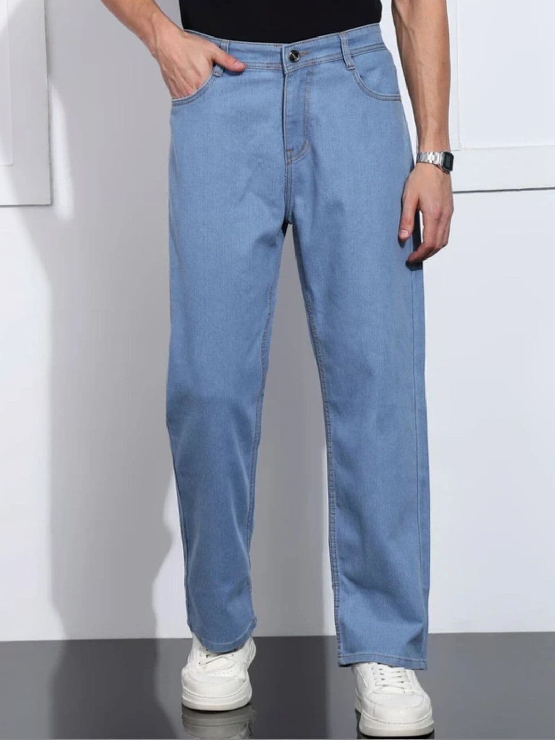 UNIFAV FASHION Men Boyfriend Fit Mid-Rise Jeans - view 1