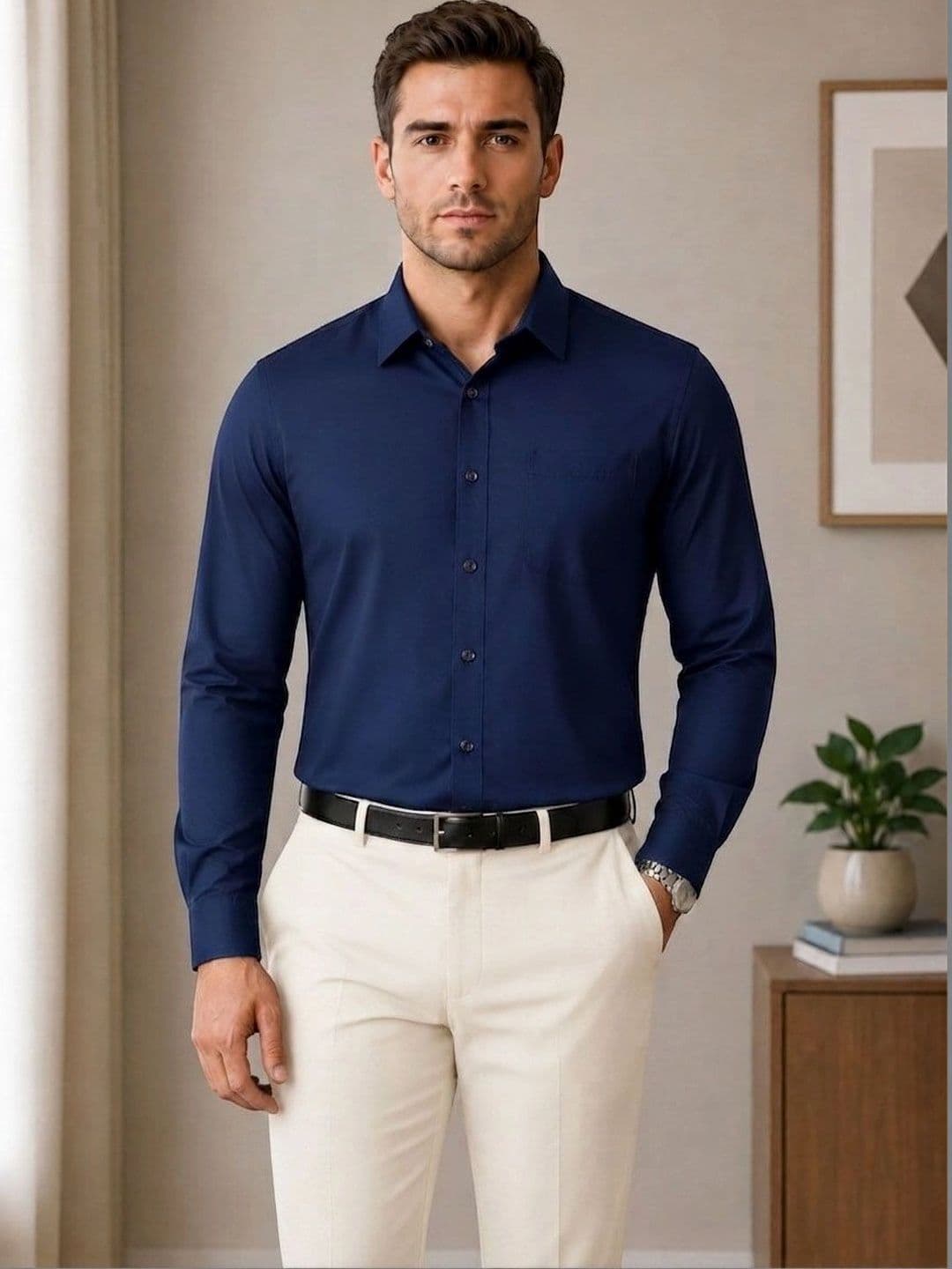 Oomph! Men Classic Formal Shirt - view 1