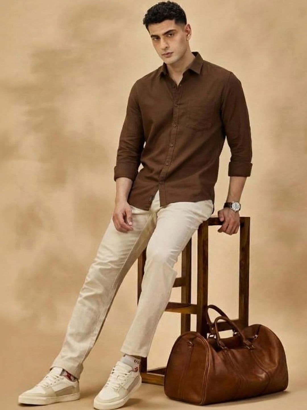 NEW-18 Men Standard Casual Shirt thumbnail 2