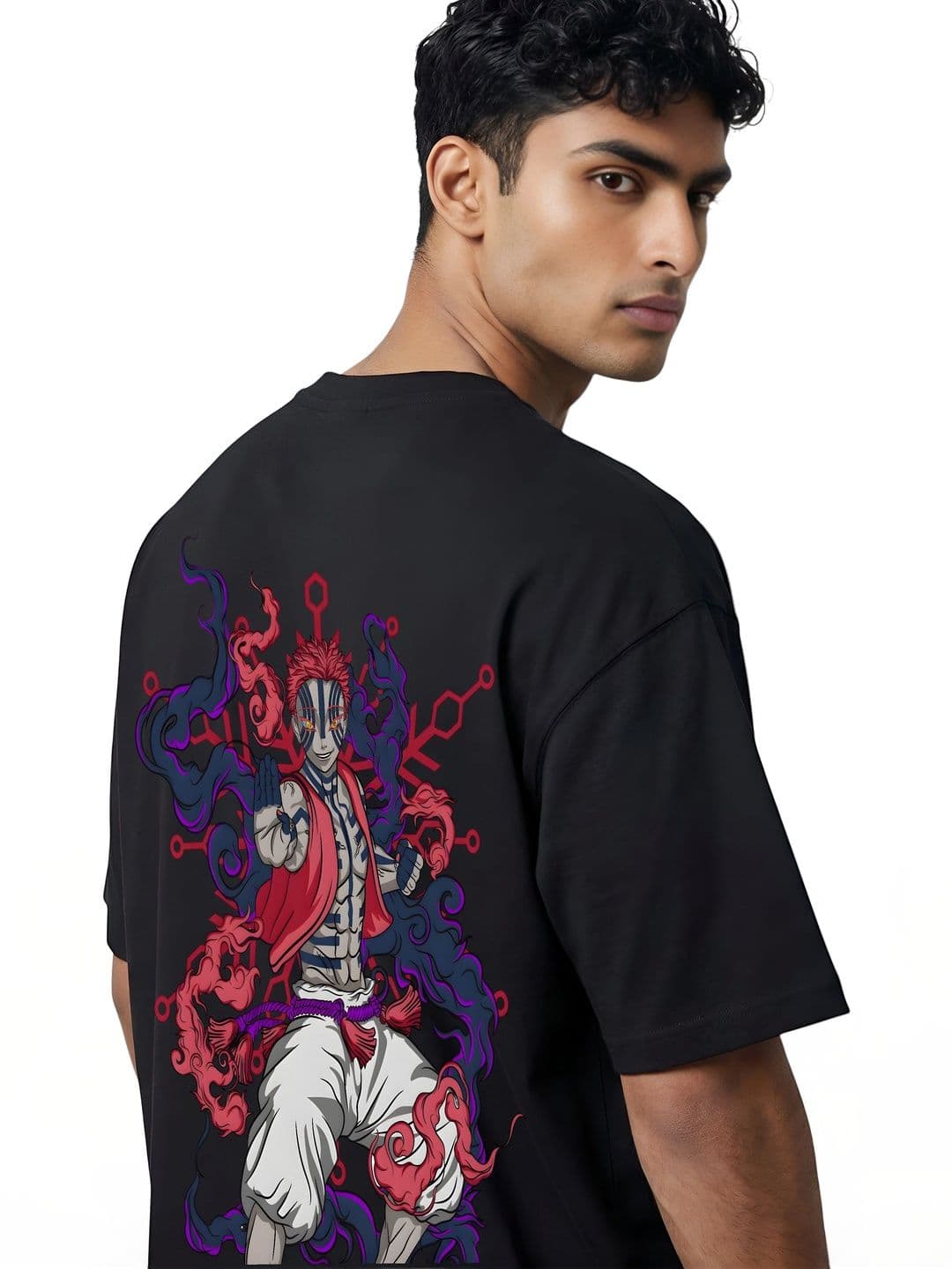 YUMECLOTHINGINDIA Unisex Printed Drop-Shoulder Sleeves T-shirt thumbnail 2