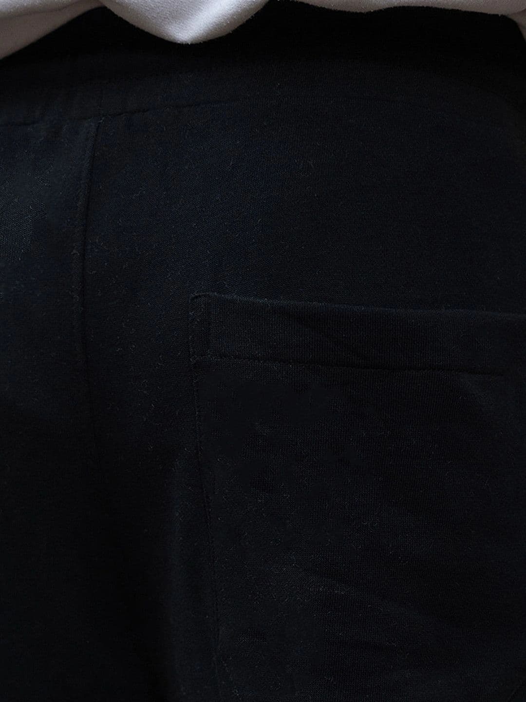 Powerlook Men Black Baggy Cotton Track Pants thumbnail 4