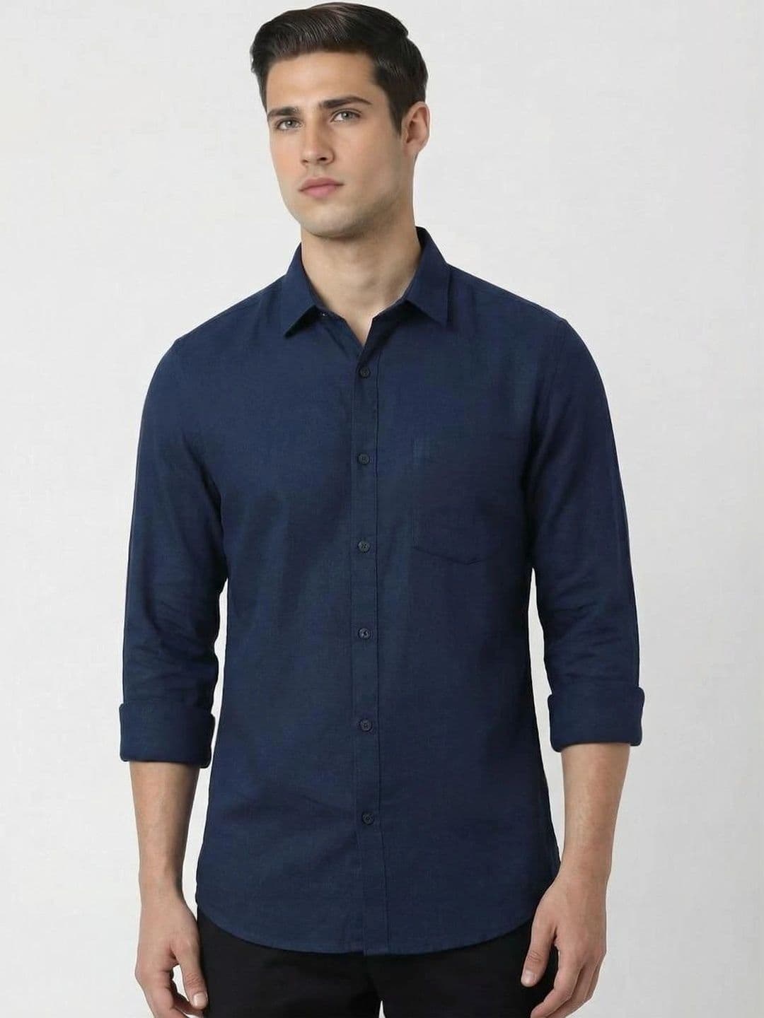 NEW-18 Men Standard Casual Shirt thumbnail 2