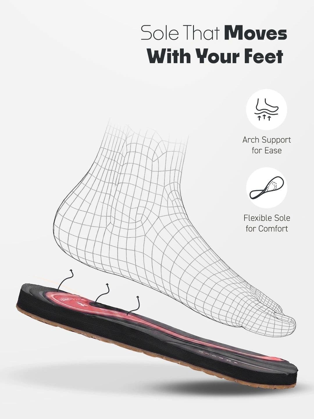 Trekiva Men Flexible Room Slippers thumbnail 2