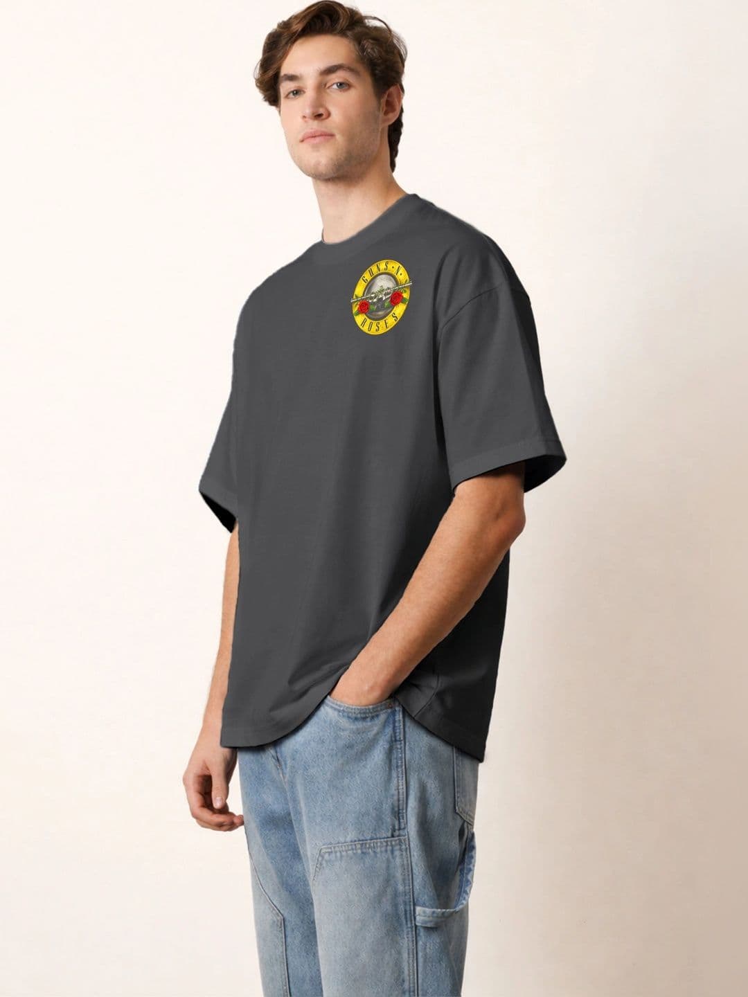 Moda rapido X TOGS & TERRE Men Printed Organic Cotton Blend T-shirt thumbnail 4