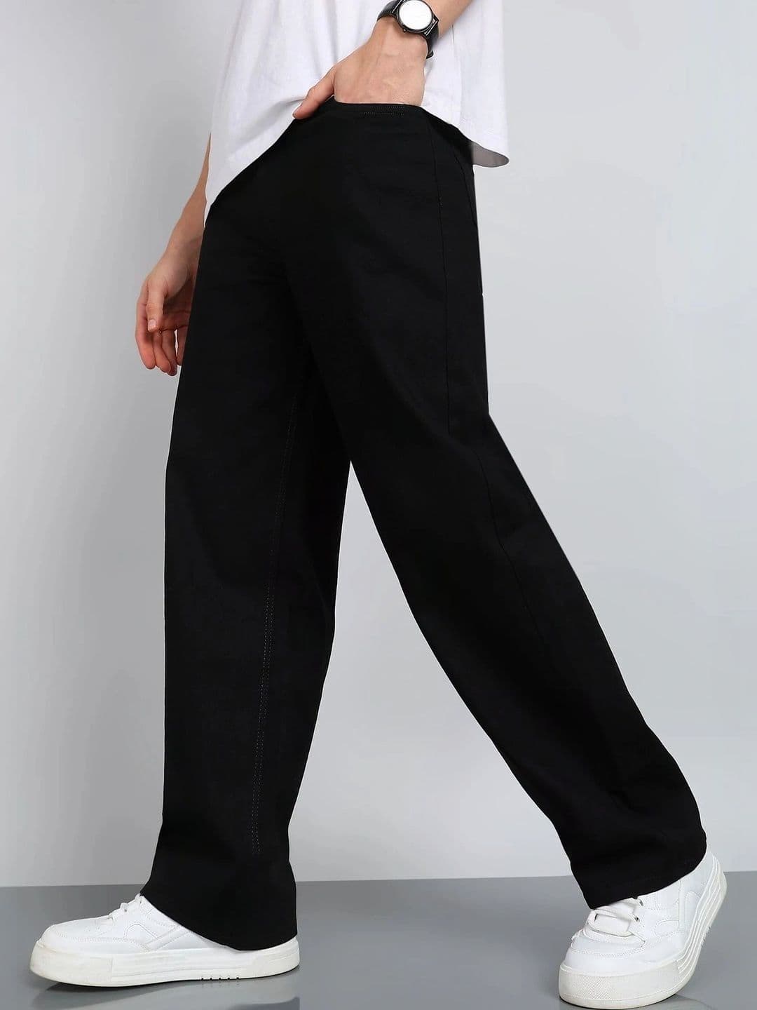UNIFAV FASHION Men Straight Fit Mid-Rise Jeans - view 1