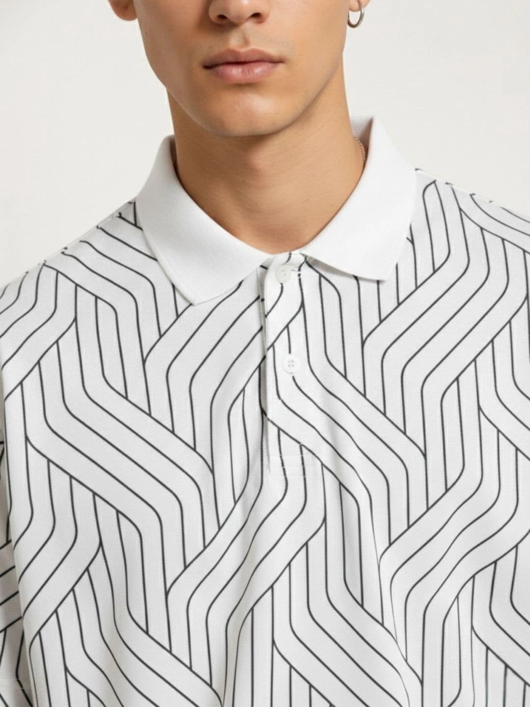 Kook N Keech Men Printed Polo Collar T-shirt thumbnail 2