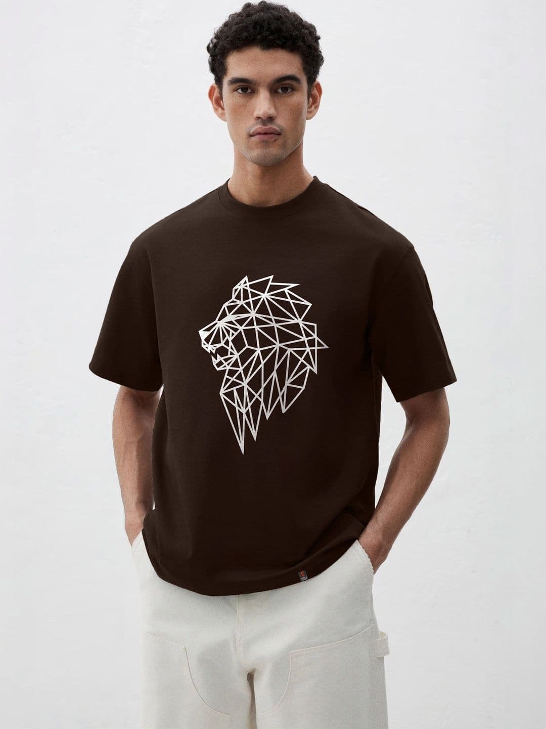 Moda rapido X TOGS & TERRE Men Printed Organic Cotton Blend T-shirt - view 1