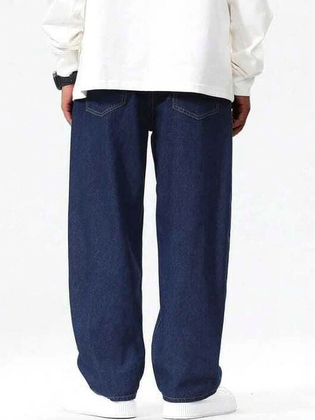 UNIFAV FASHION Men Boyfriend Fit Mid-Rise Jeans thumbnail 3
