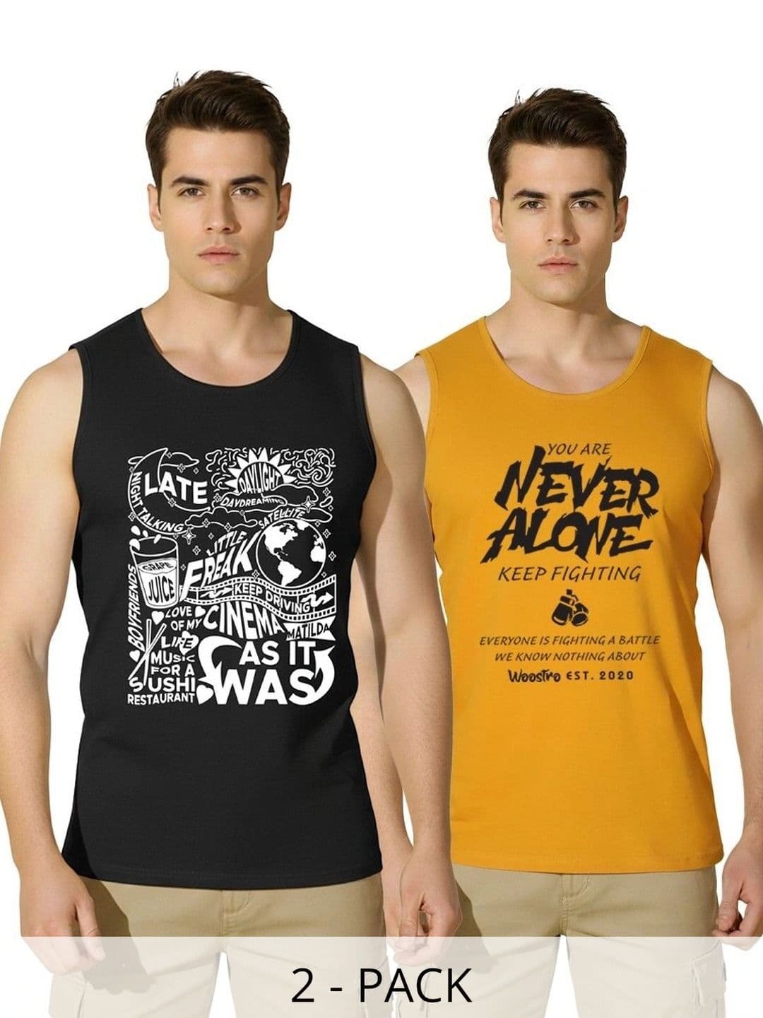SKY HARBOAR Men Typography 2 Printed T-shirt - view 1