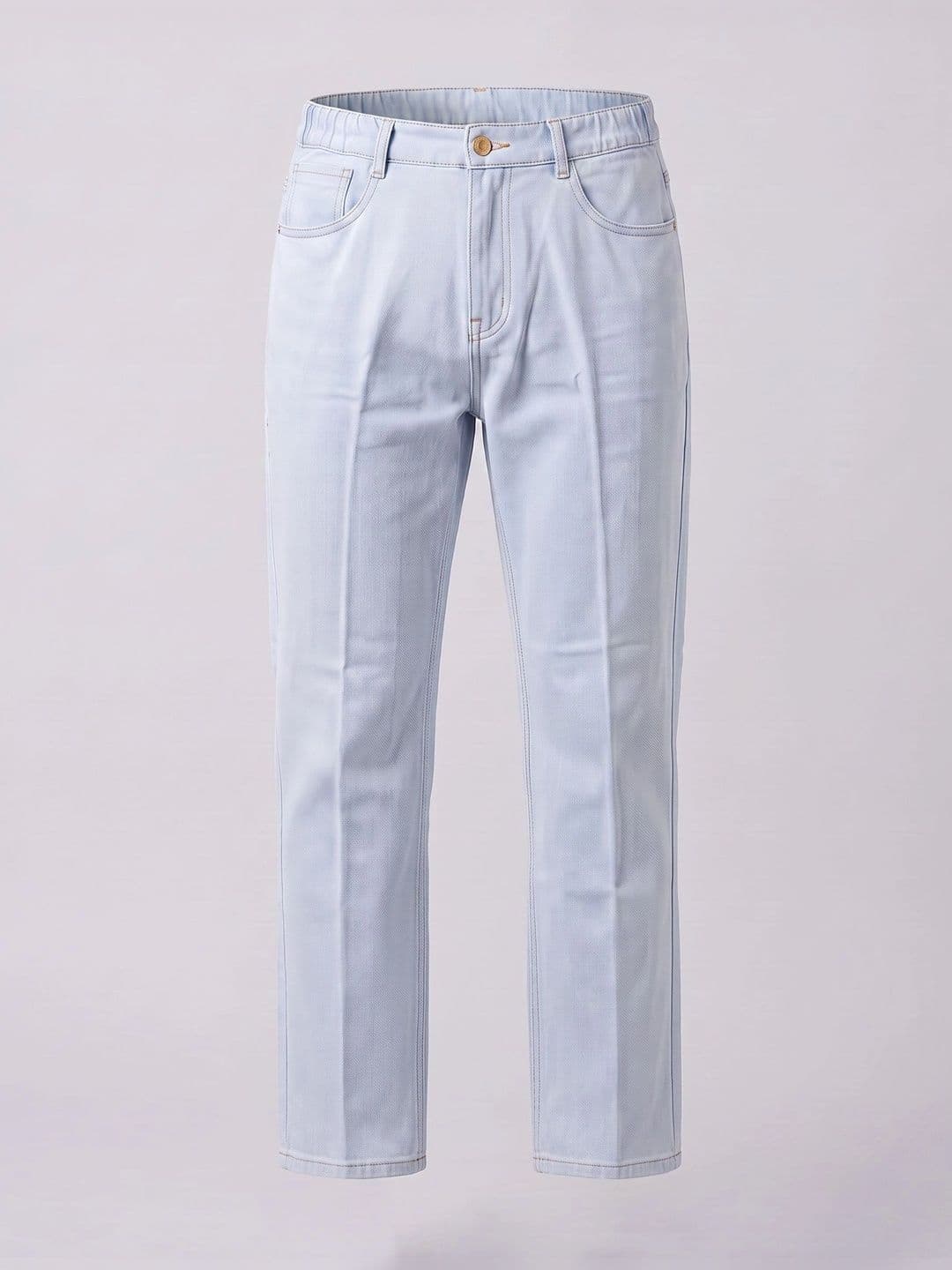 dolsia Men Straight Fit Mid-Rise Stretchable Jeans thumbnail 6