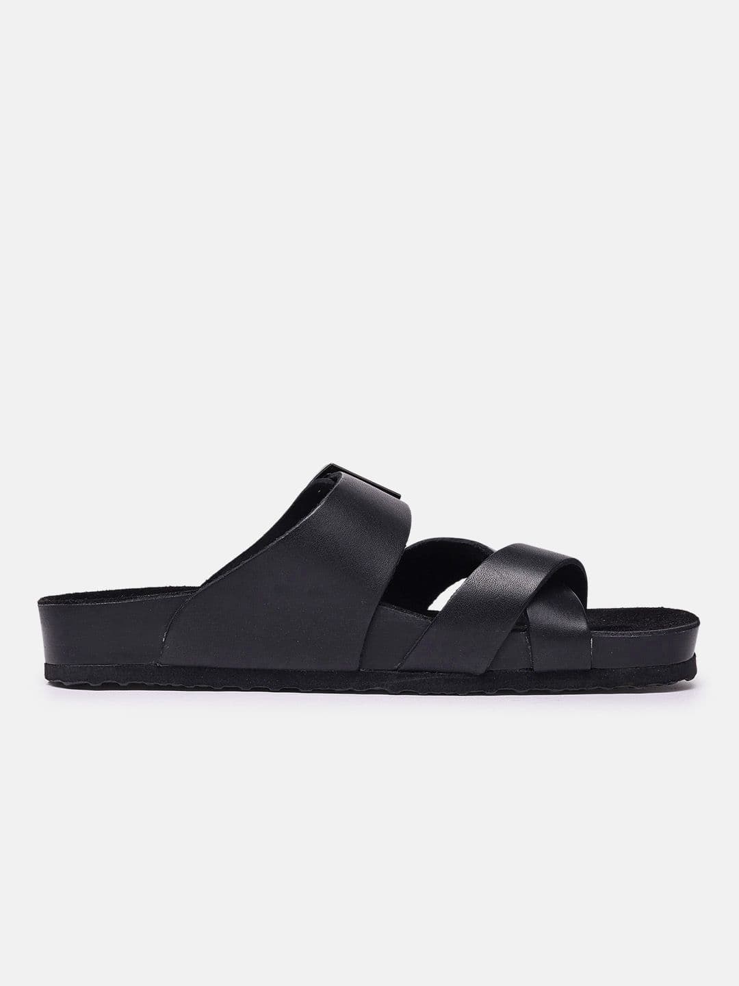 Louis Philippe Men Leather Comfort Sandals thumbnail 2
