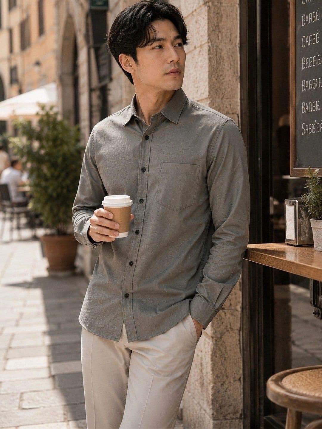 BAESD Men Premium Slim Fit Casual Shirt thumbnail 7