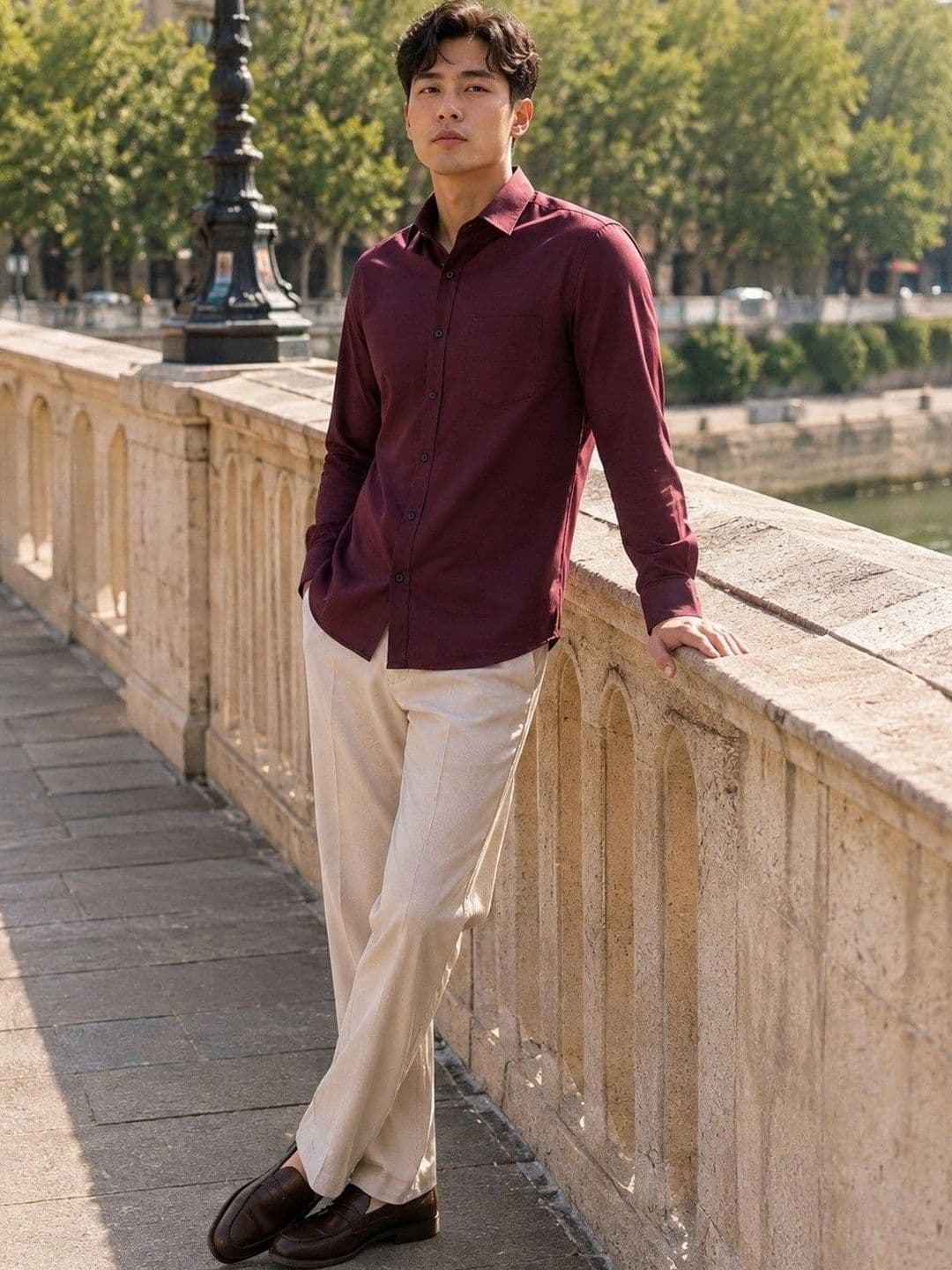 BAESD Men Premium Slim Fit Casual Shirt thumbnail 7