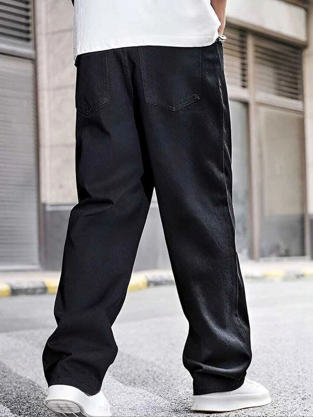 UNIFAV FASHION Men Straight Fit Mid-Rise Jeans thumbnail 3