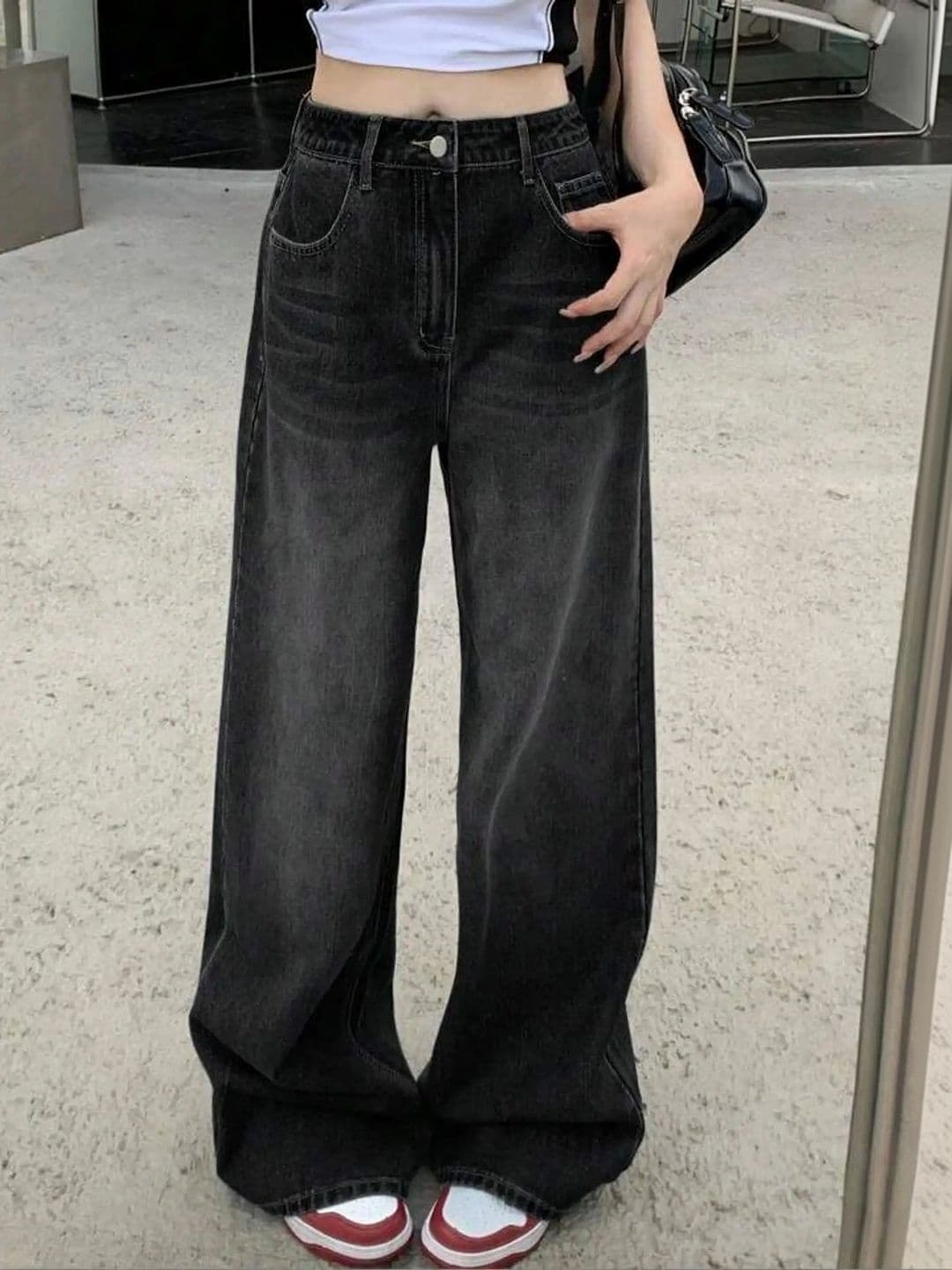 MERCEL Women Comfort High-Rise Heavy Fade Stretchable Jeans - view 1