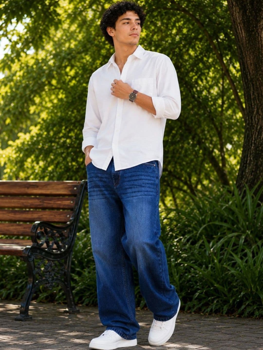 MUMS STITCH Men Mid-Rise Jeans - view 1