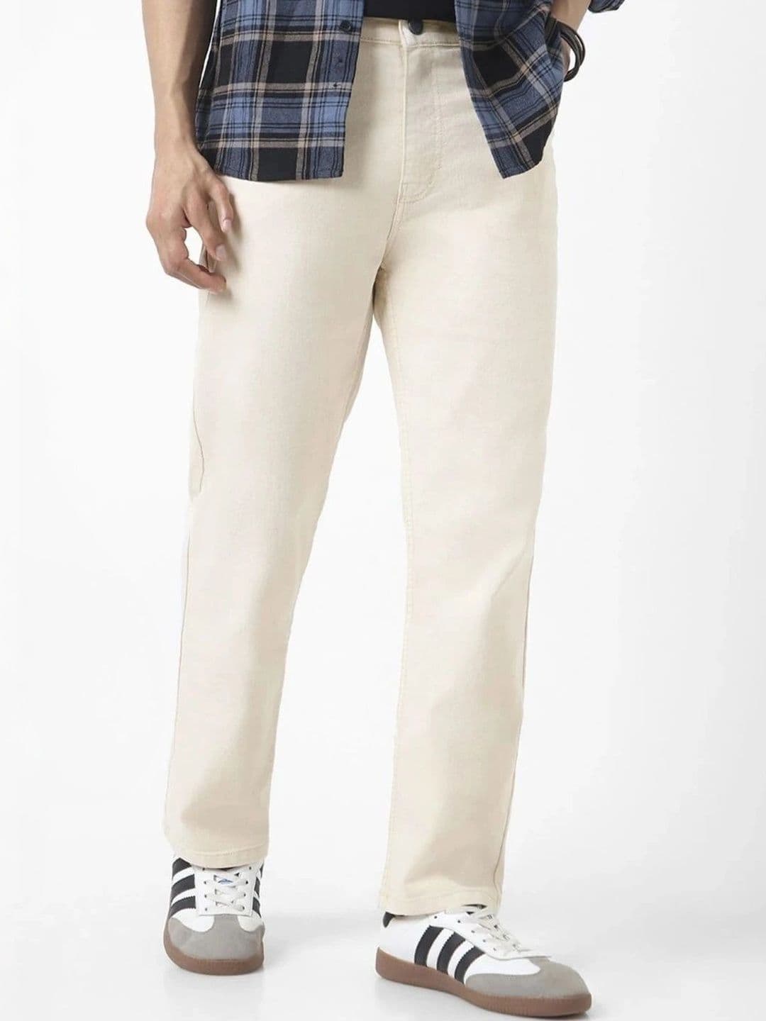 UNIFAV FASHION Men Straight Fit Mid-Rise Jeans thumbnail 3