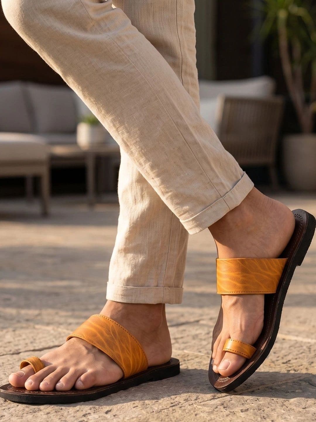 Aristitch Men Shoe-Style Sandals - view 1