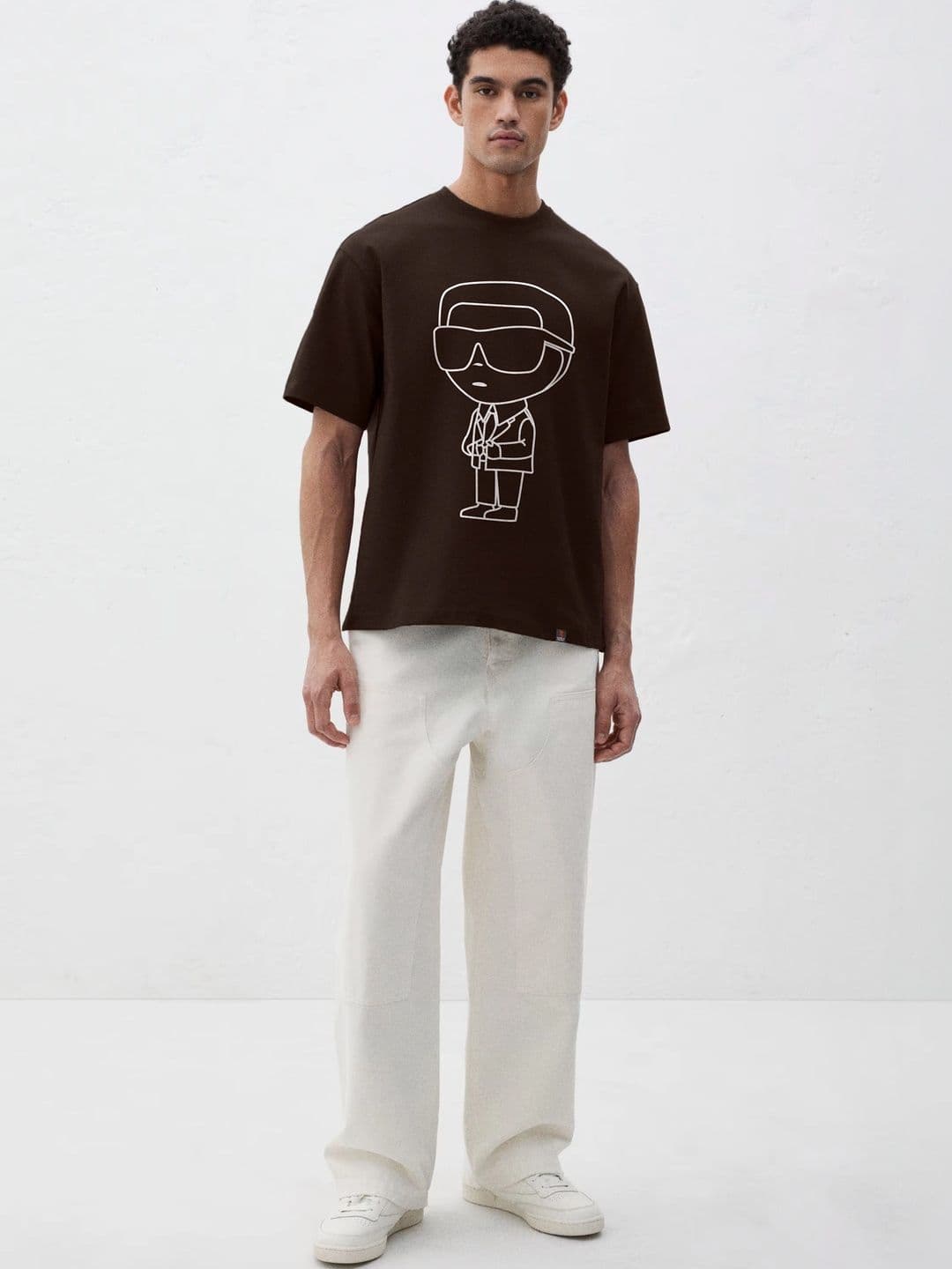 Moda rapido X TOGS & TERRE Men Printed Organic Cotton Blend T-shirt thumbnail 4