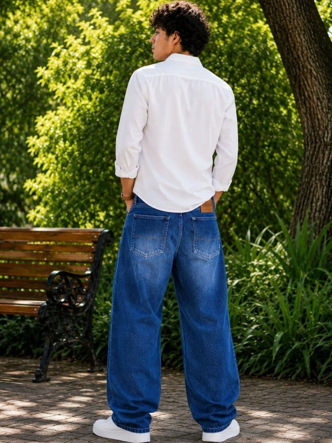 MUMS STITCH Men Mid-Rise Jeans thumbnail 4