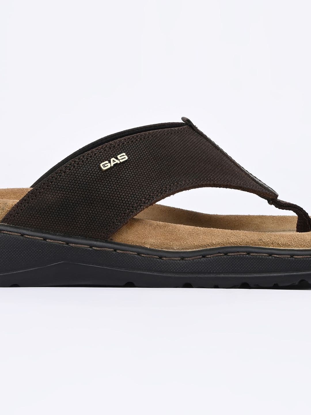 GAS Men Brilliante Brown Sandals thumbnail 3