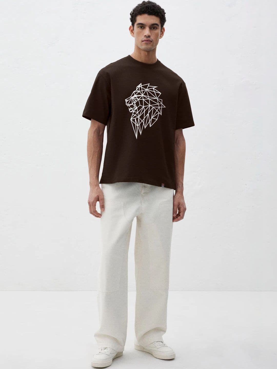 Moda rapido X TOGS & TERRE Men Printed Organic Cotton Blend T-shirt thumbnail 2