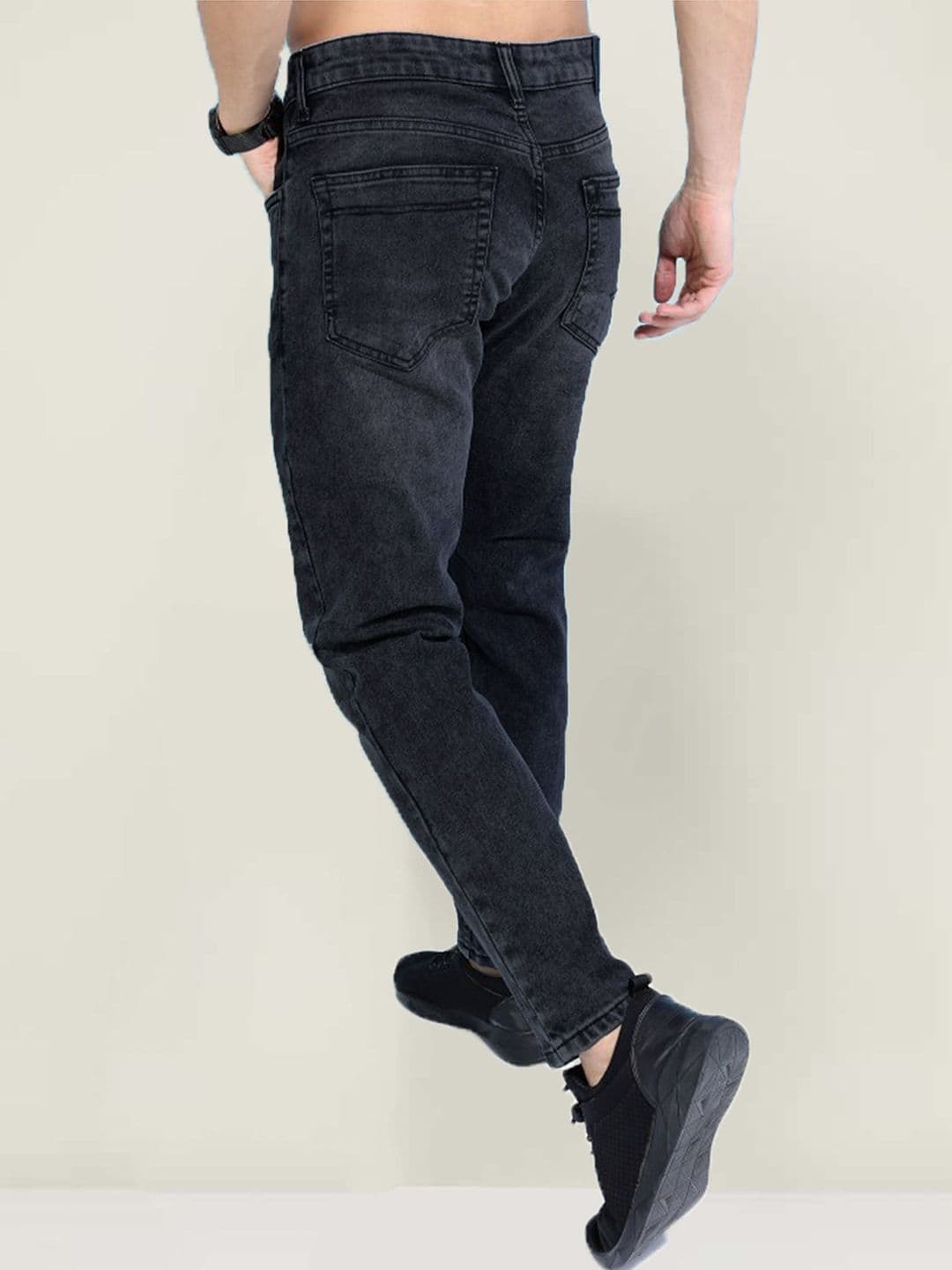 fineblu Men Slim Fit Stretchable Jeans thumbnail 3