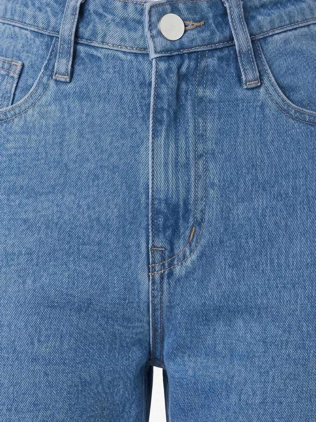 Outzidr Women Relaxed Fit Mid-Rise Jeans thumbnail 2