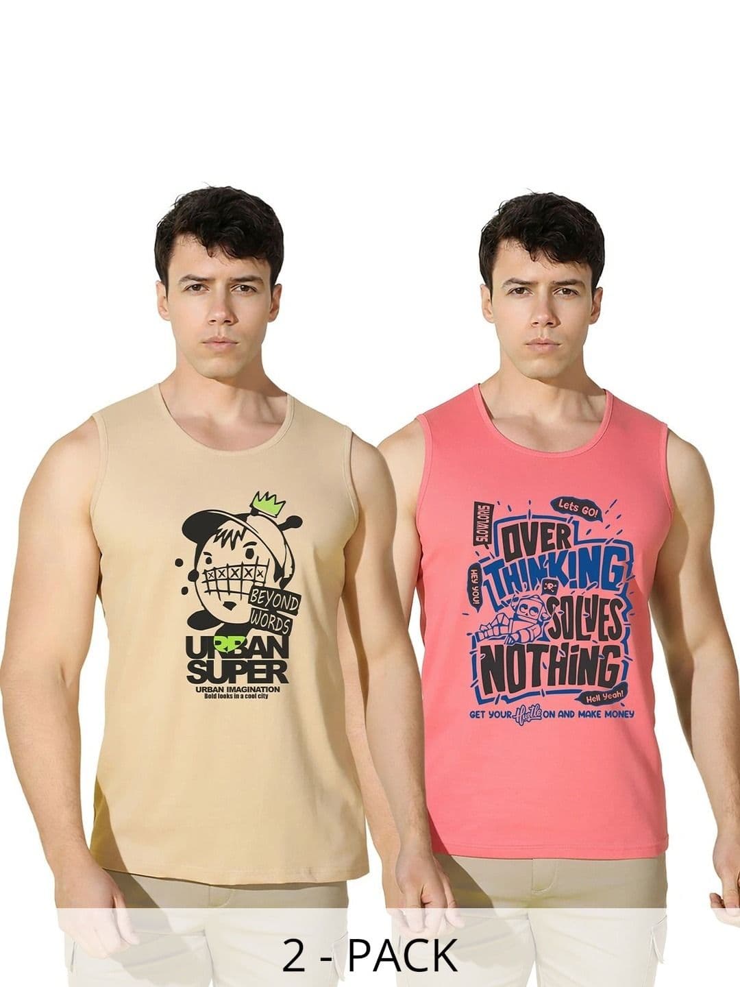 SLOWLORIS Men 2 Printed T-shirt - view 1