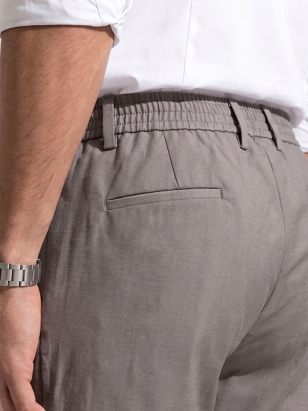 INVICTUS Men Easy Wash Formal Trousers thumbnail 5