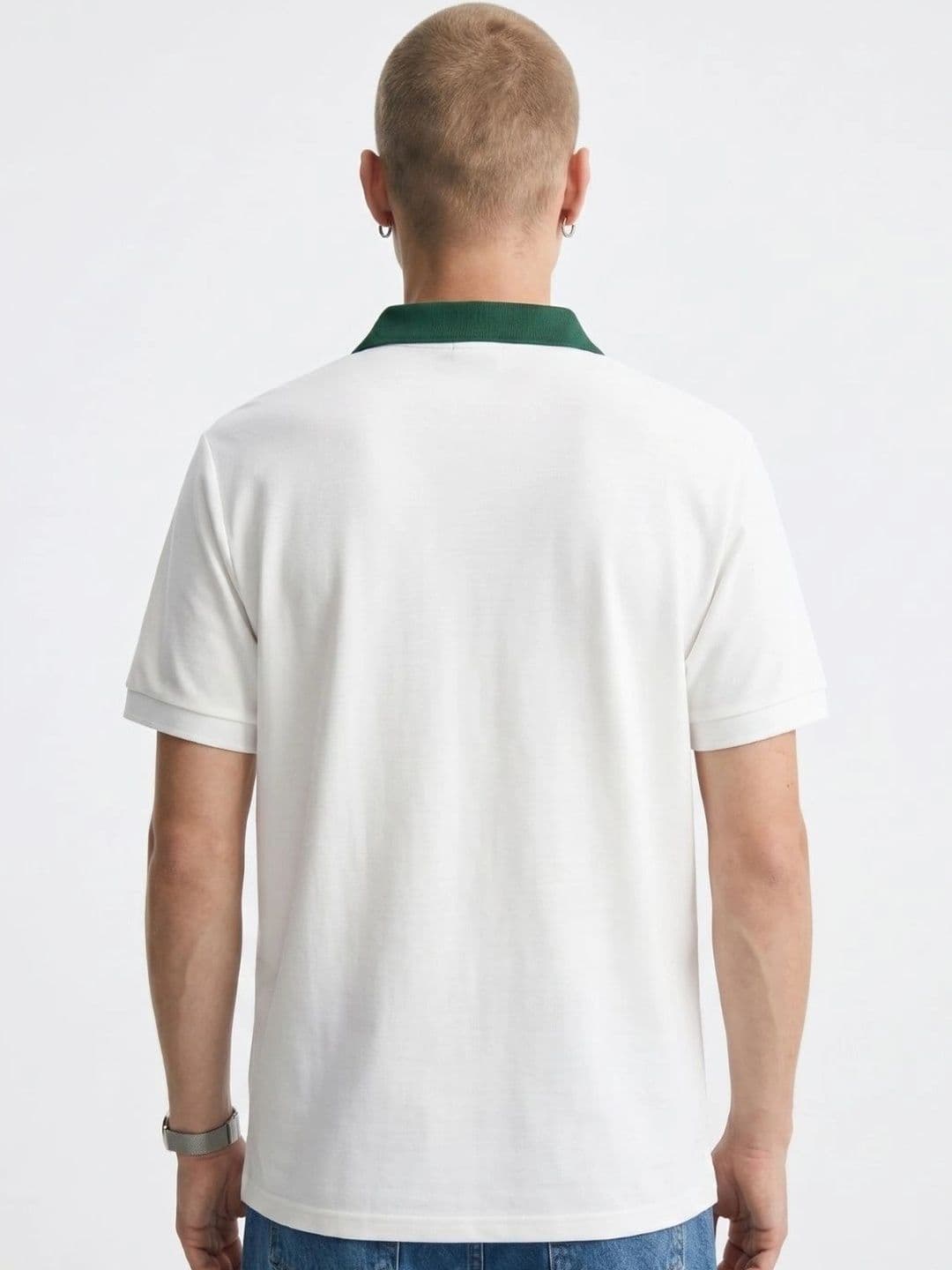 Kook N Keech Men Striped Polo Collar T-shirt thumbnail 3