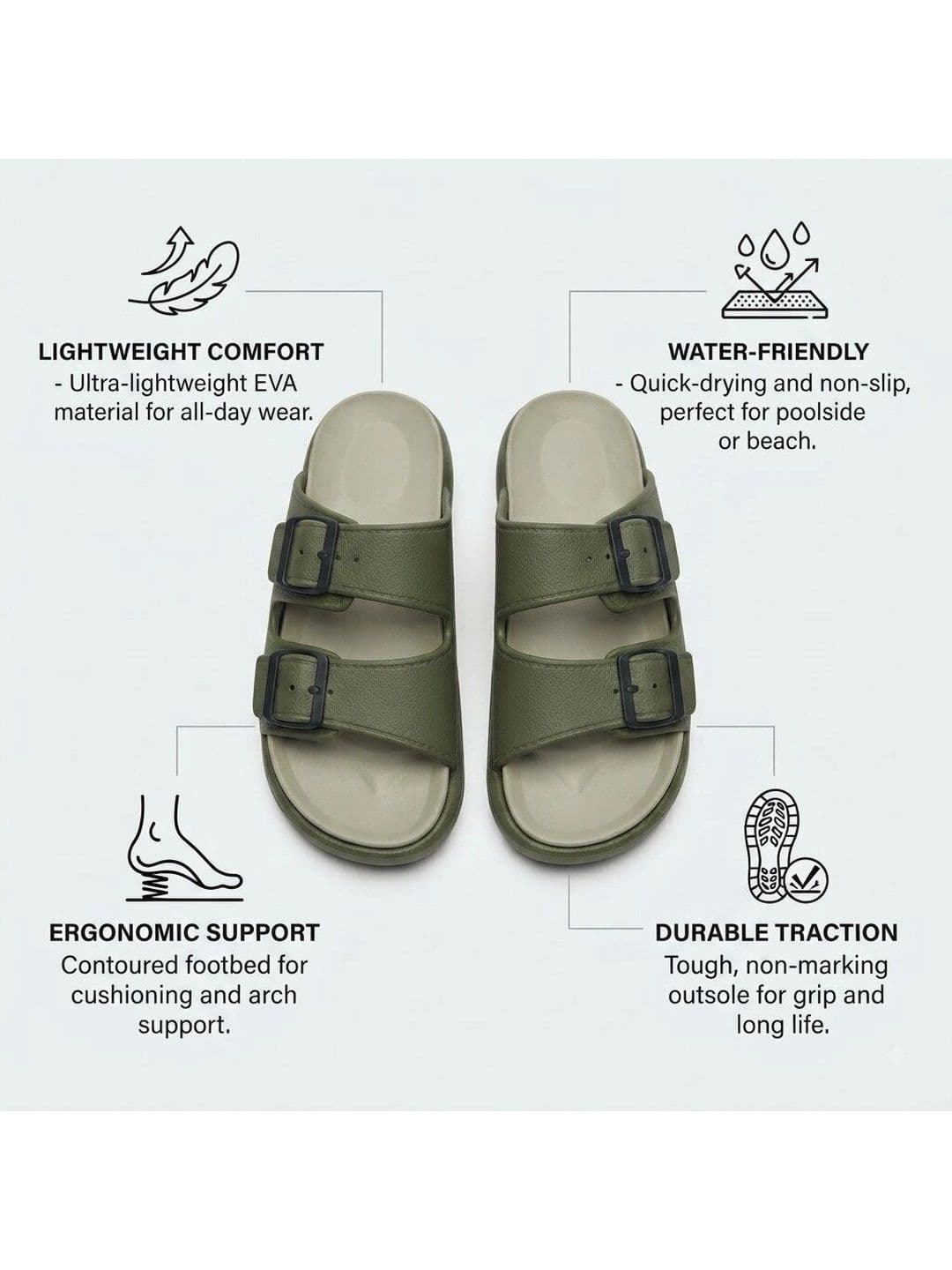 Roadster Men Comfort Sandals thumbnail 3