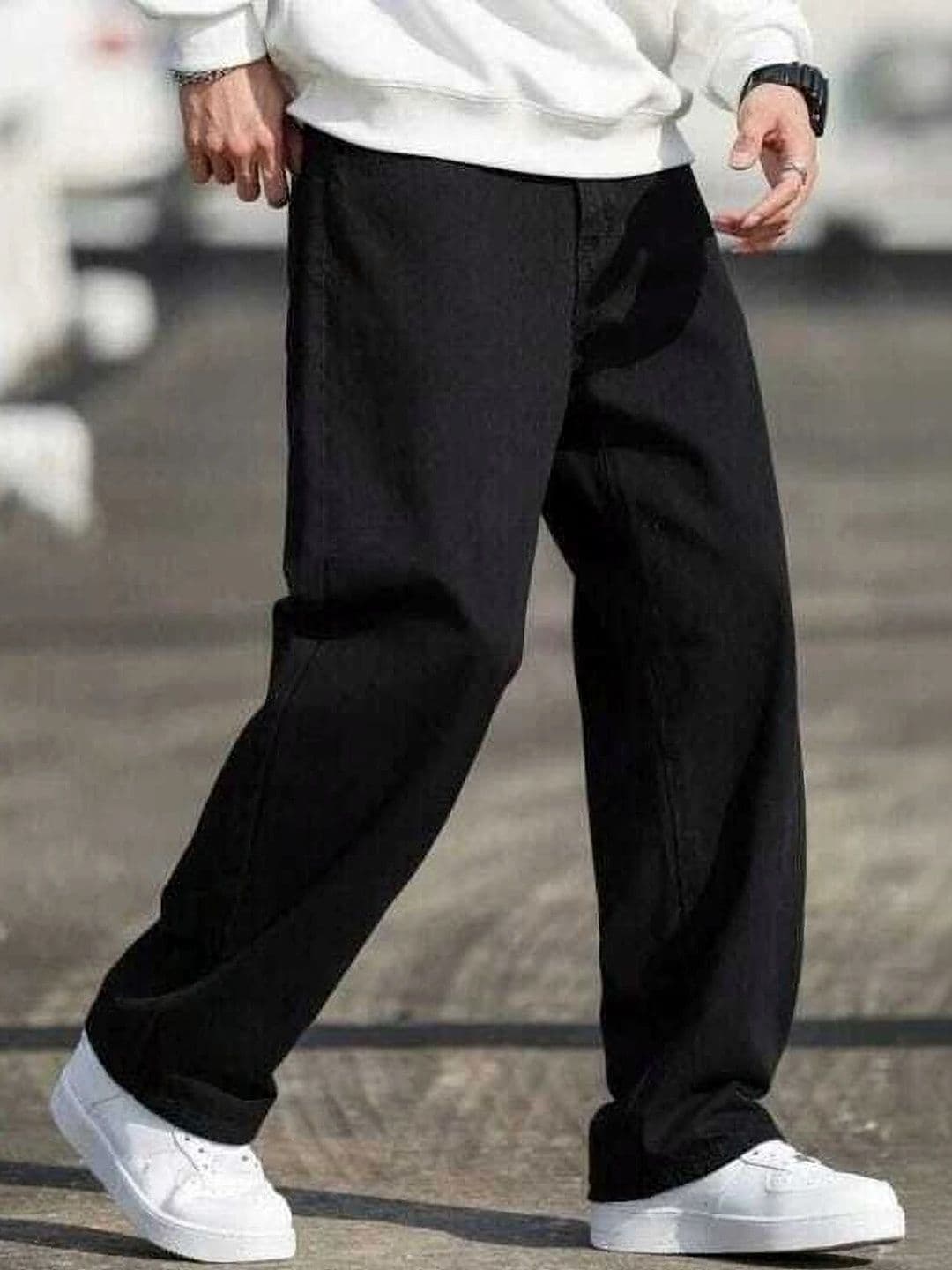 UNIFAV FASHION Men Straight Fit Mid-Rise Jeans - view 1