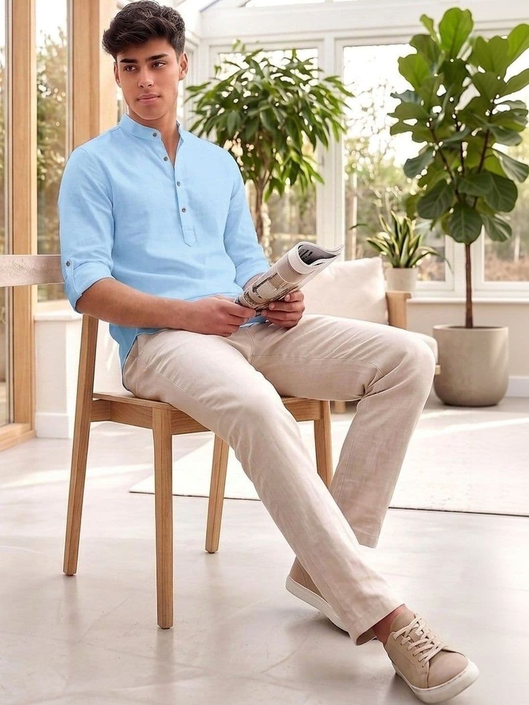 ZBIO Men Kurta thumbnail 3