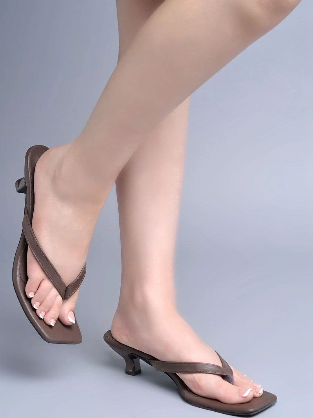 SZN Kitten Mules Open Back Solid- - view 1