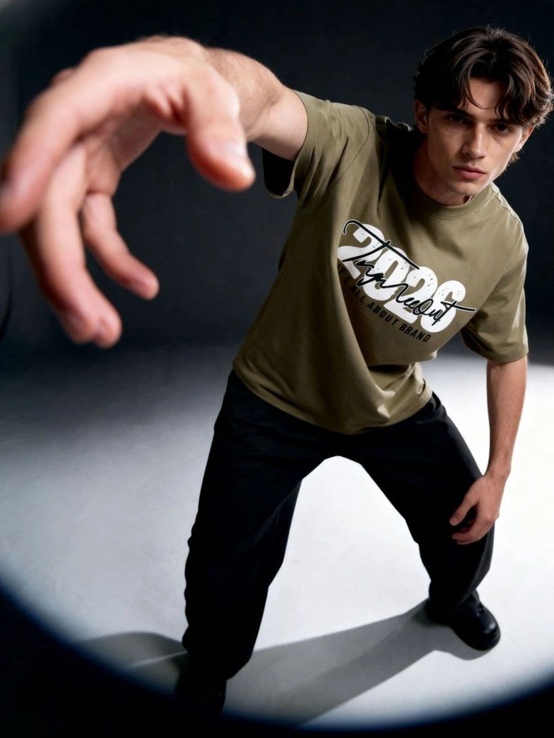 TRYMEEOUT Unisex Typography Printed T-shirt thumbnail 2