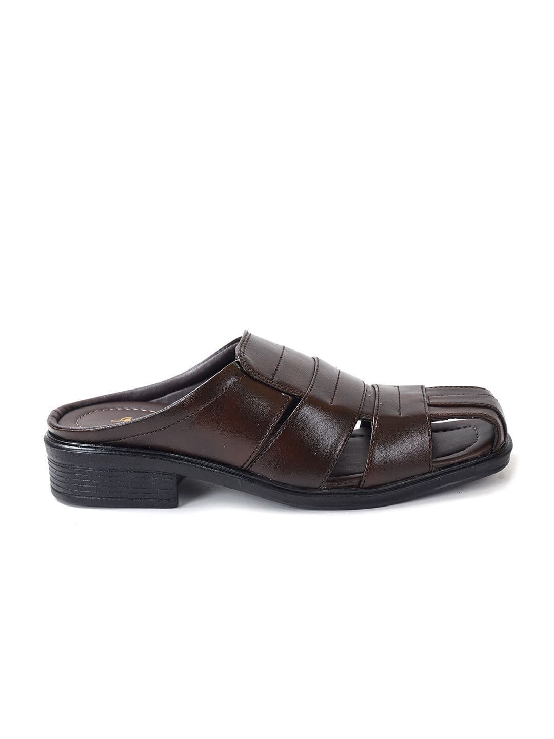 Ajanta Men Brown Comfort Sandals thumbnail 5