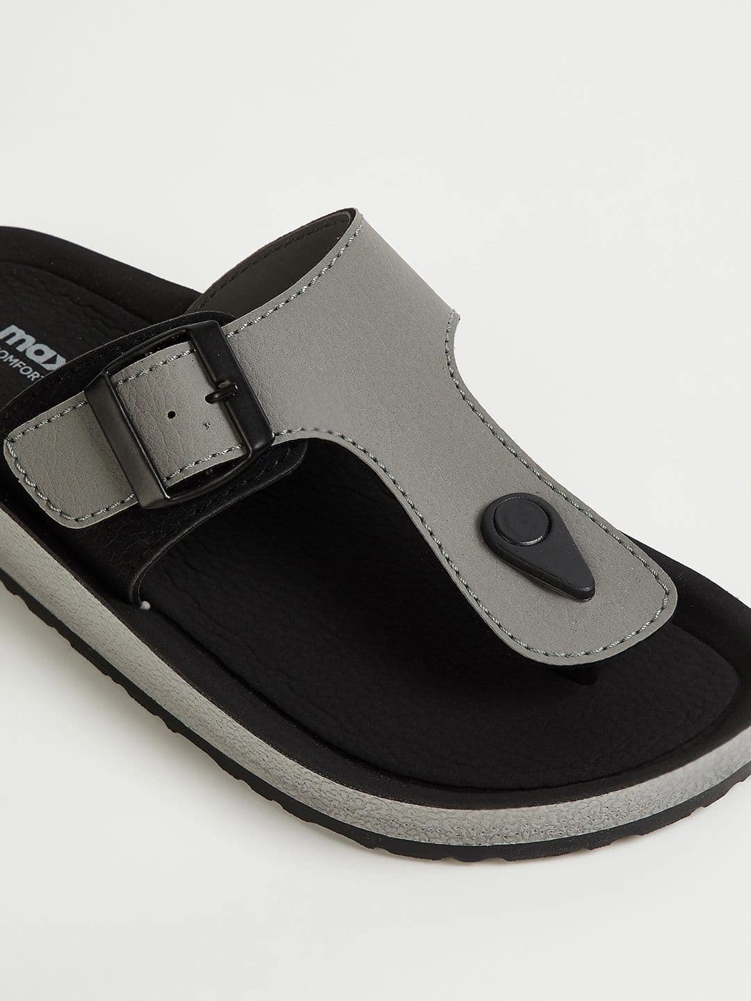 max Men Colourblock T-strap Sandals Sandals thumbnail 5