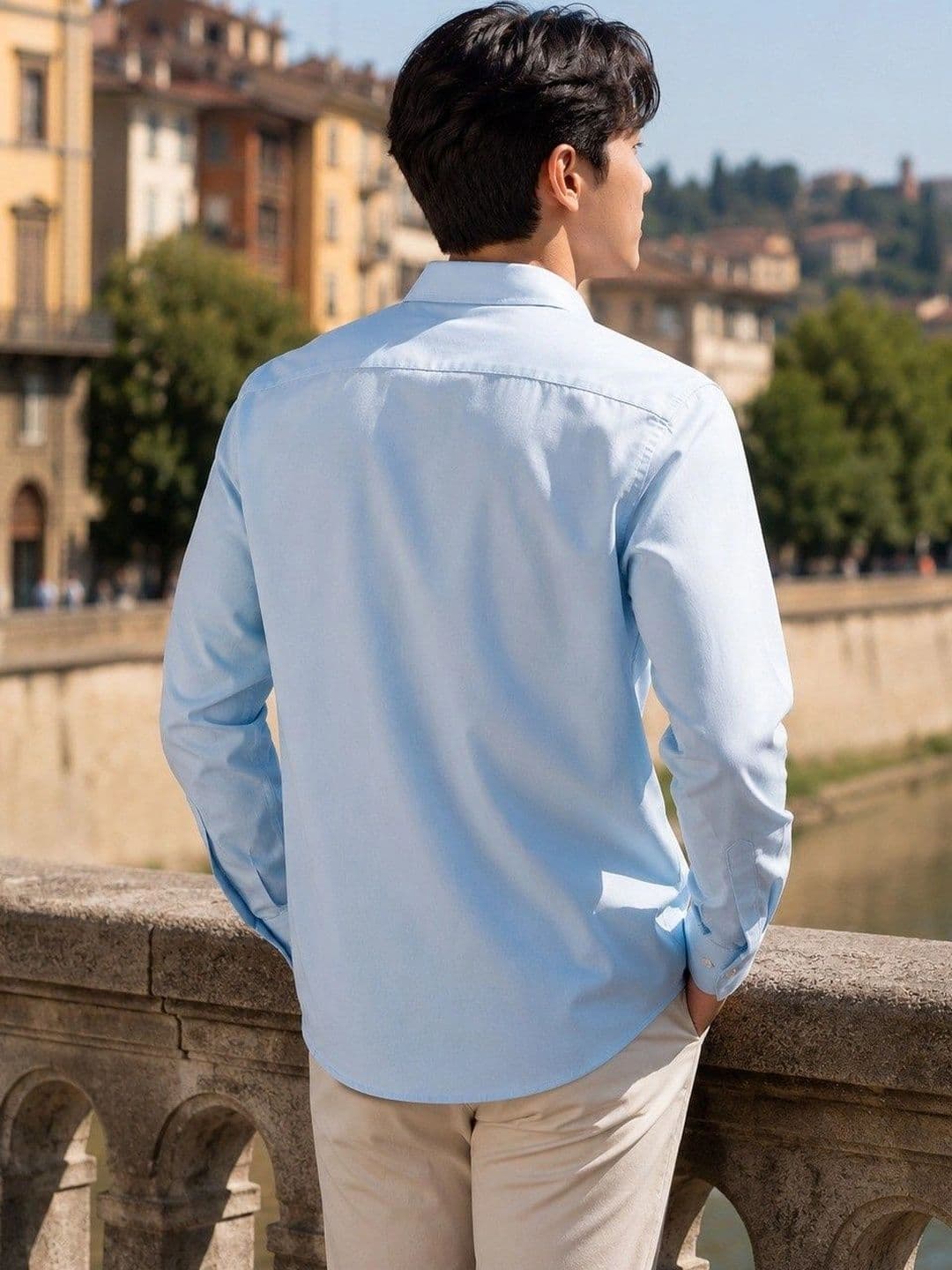 BAESD Men Premium Slim Fit Casual Shirt thumbnail 3