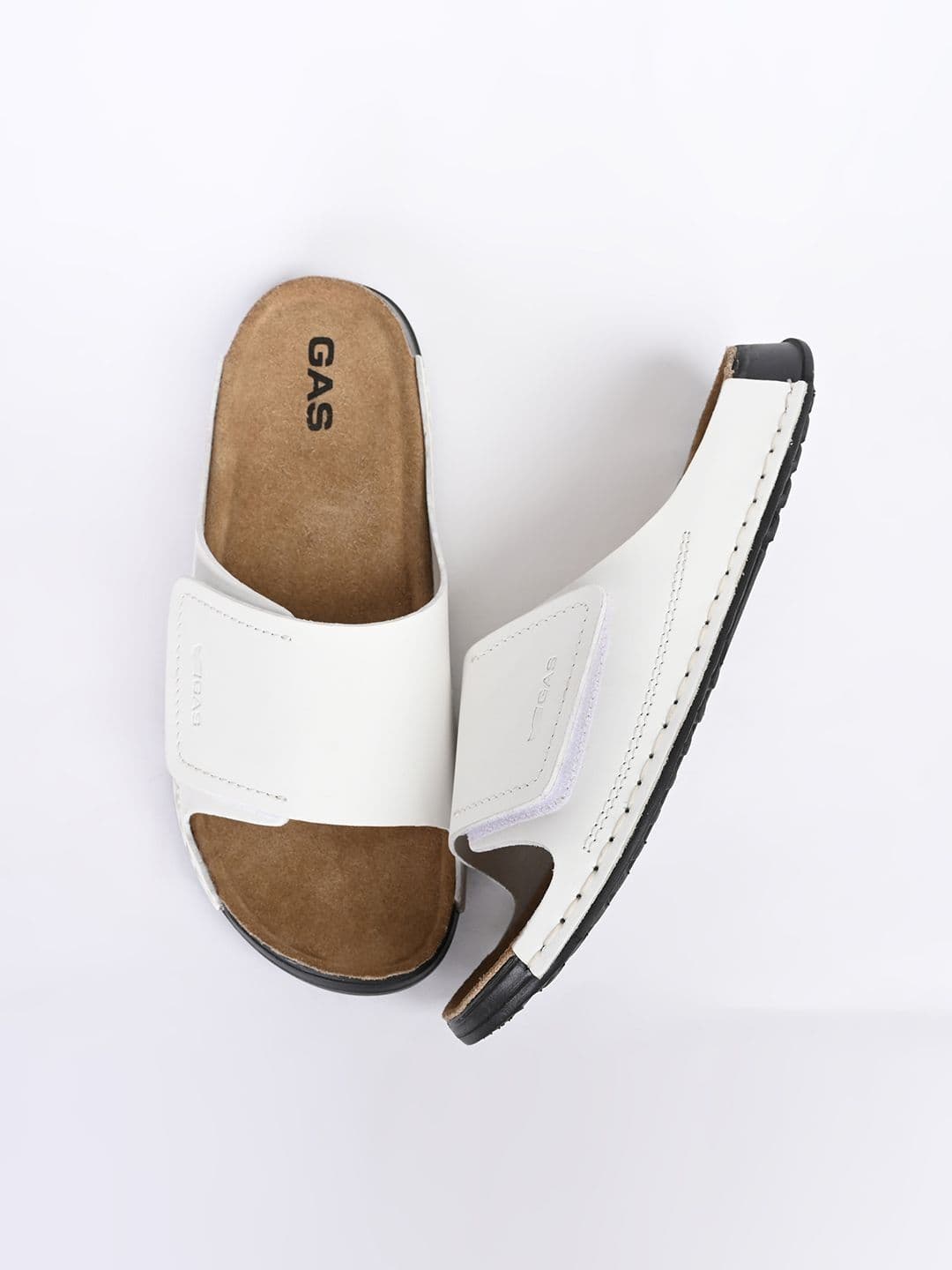 GAS Men Aeroflusso White Sandals thumbnail 3
