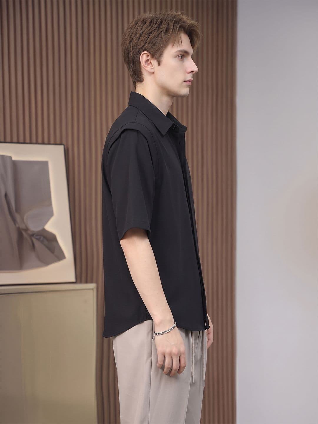 Suo Men Casual Shirt thumbnail 3