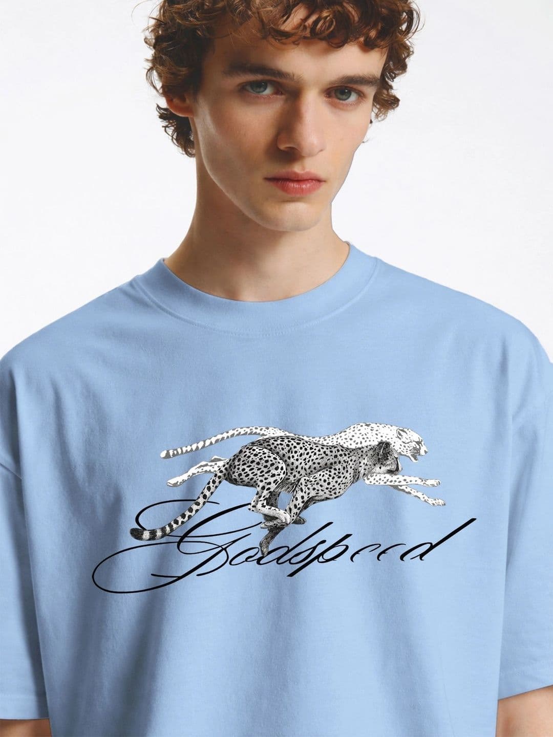 Moda rapido X TOGS & TERRE Men Printed Organic Cotton Blend T-shirt thumbnail 2